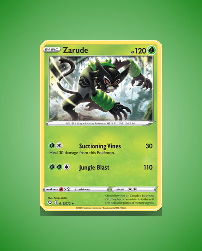 Collector’s Guide: Zarude (Shining Fates #16)