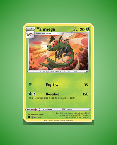 Collector’s Guide: Yanmega (Shining Fates #2)