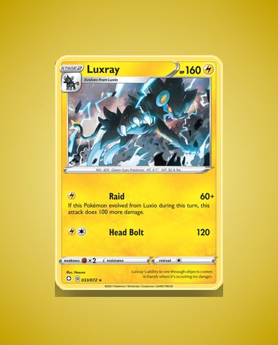 Collector’s Guide: Luxray (Shining Fates #33)
