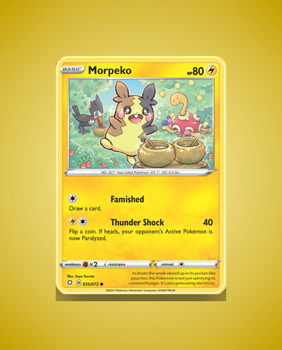 Collector’s Guide: Morpeko (Shining Fates #35)
