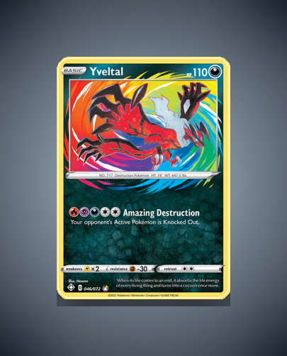 Collector’s Guide: Yveltal (Shining Fates #46)