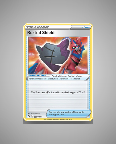 Collector’s Guide: Rusted Shield (Shining Fates #61)