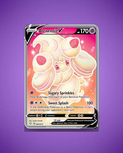 Collector’s Guide: Alcremie V (Shining Fates #64)