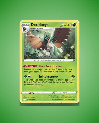 Collector’s Guide: Decidueye (Shining Fates #8)