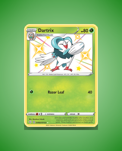 Collector’s Guide: Dartrix (Shining Fates Shiny Vault #SV002)