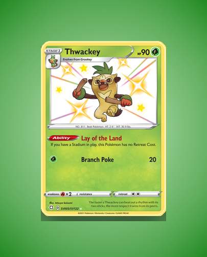 Collector’s Guide: Thwackey (Shining Fates Shiny Vault #SV005)