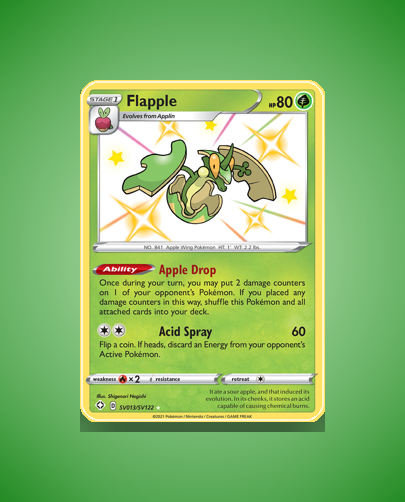 Collector’s Guide: Flapple (Shining Fates Shiny Vault #SV013)