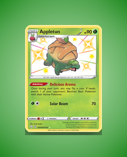 Collector’s Guide: Appletun (Shining Fates Shiny Vault #SV014)