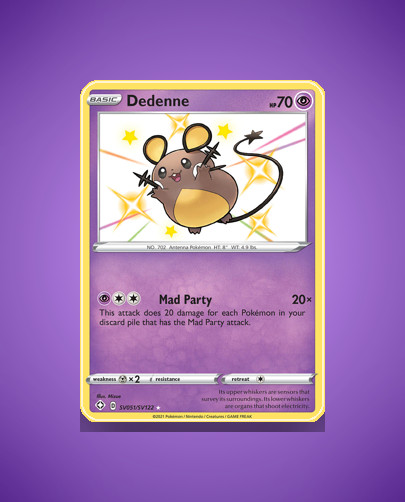 Collector’s Guide: Dedenne (Shining Fates Shiny Vault #SV051)
