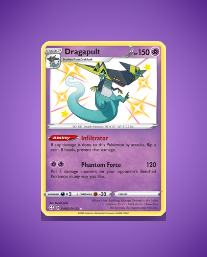 Collector’s Guide: Dragapult (Shining Fates Shiny Vault #SV062)