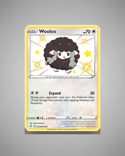 Collector’s Guide: Wooloo (Shining Fates Shiny Vault #SV103)