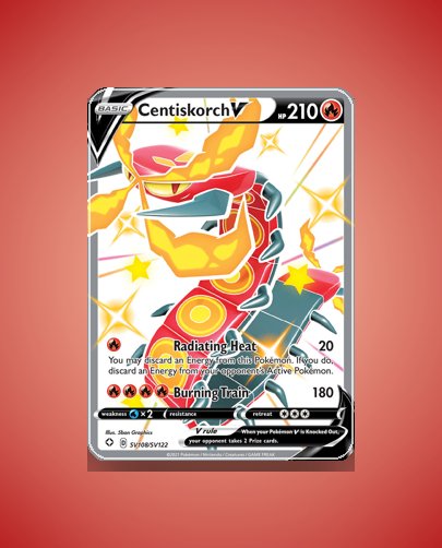 Collector’s Guide: Centiskorch V (Shining Fates Shiny Vault #SV108)