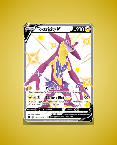 Collector’s Guide: Toxtricity V (Shining Fates Shiny Vault #SV112)