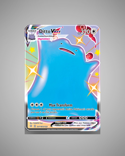 Collector’s Guide: Ditto VMAX (Shining Fates Shiny Vault #SV119)