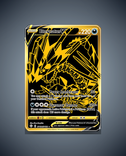 Collector’s Guide: Eternatus V (Shining Fates Shiny Vault #SV121)