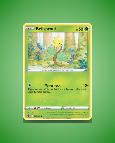 Collector’s Guide: Bellsprout (Battle Styles #1)