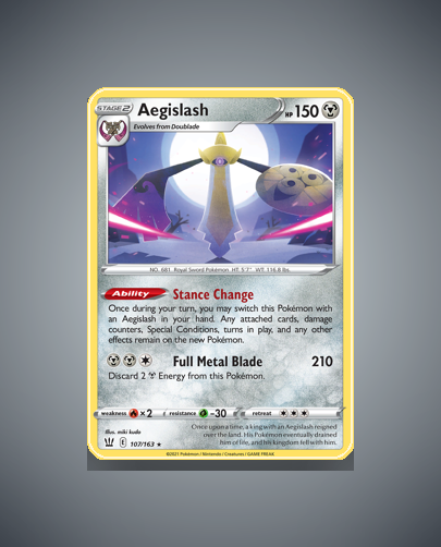 Collector’s Guide: Aegislash (Battle Styles #107)