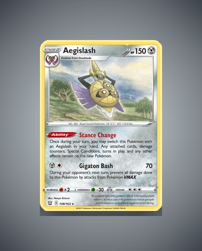 Collector’s Guide: Aegislash (Battle Styles #108)