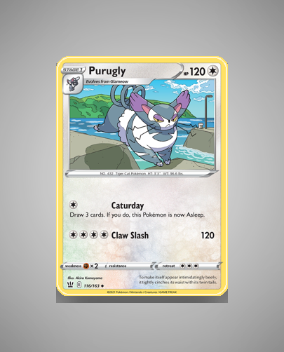 Collector’s Guide: Purugly (Battle Styles #116)