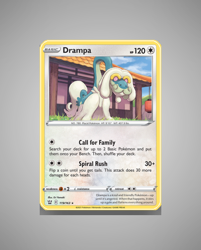 Collector’s Guide: Drampa (Battle Styles #119)