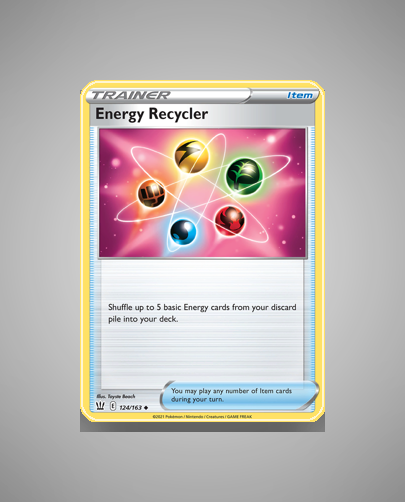 Collector’s Guide: Energy Recycler (Battle Styles #124)