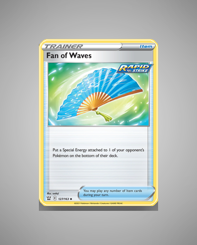 Collector’s Guide: Fan of Waves (Battle Styles #127)
