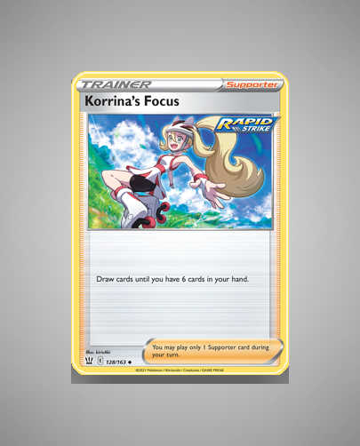 Collector’s Guide: Korrina’s Focus (Battle Styles #128)