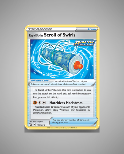 Collector’s Guide: Rapid Strike Scroll of Swirls (Battle Styles #131)