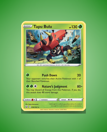 Collector’s Guide: Tapu Bulu (Battle Styles #16)