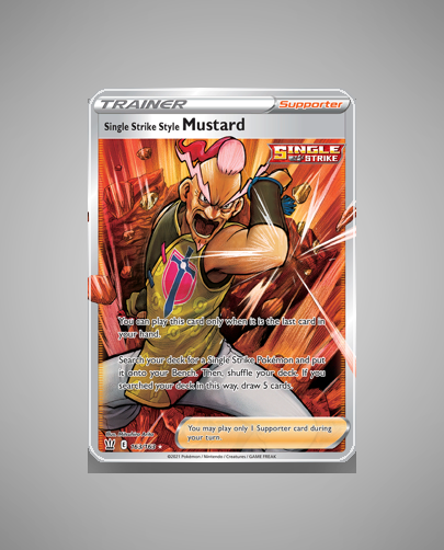 Collector’s Guide: Single Strike Style Mustard (Battle Styles #163)