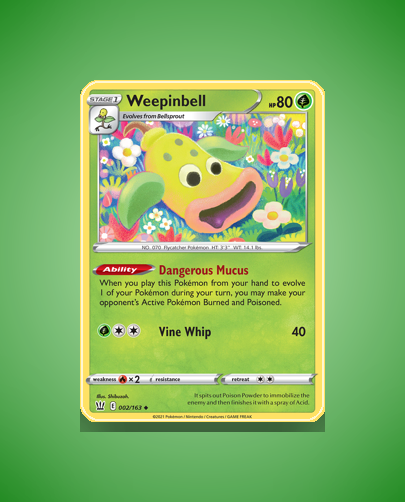Collector’s Guide: Weepinbell (Battle Styles #2)