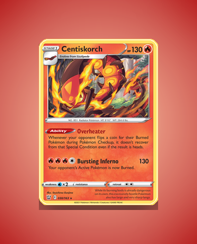 Collector’s Guide: Centiskorch (Battle Styles #30)