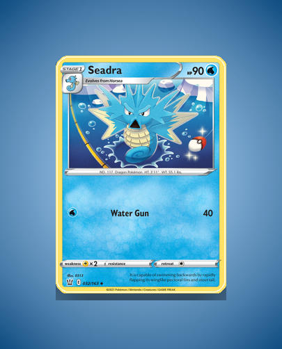 Collector’s Guide: Seadra (Battle Styles #32)