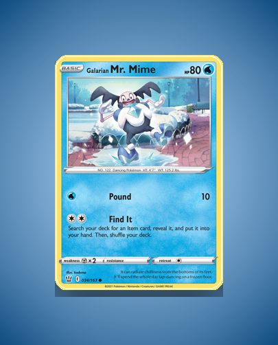 Collector’s Guide: Galarian Mr. Mime (Battle Styles #34)