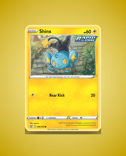 Collector’s Guide: Shinx (Battle Styles #46)