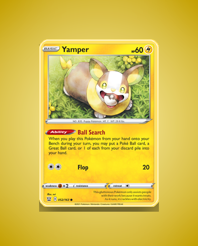 Collector’s Guide: Yamper (Battle Styles #52)