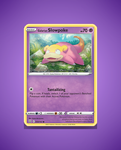 Collector’s Guide: Galarian Slowpoke (Battle Styles #54)