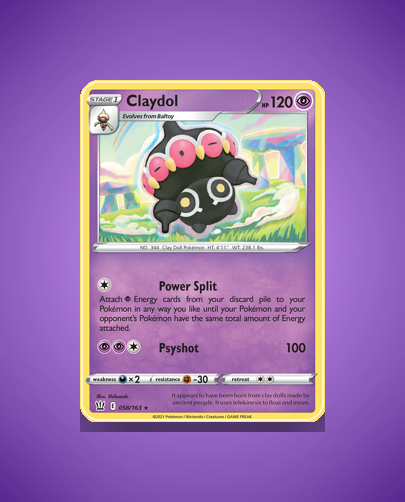 Collector’s Guide: Claydol (Battle Styles #58)