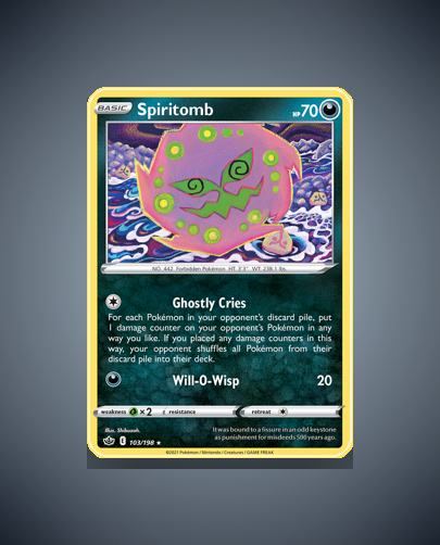Collector’s Guide: Spiritomb (Chilling Reign #103)