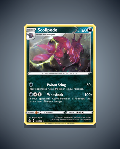 Collector’s Guide: Scolipede (Chilling Reign #107)