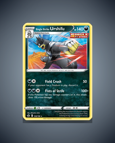 Collector’s Guide: Single Strike Urshifu (Chilling Reign #108)