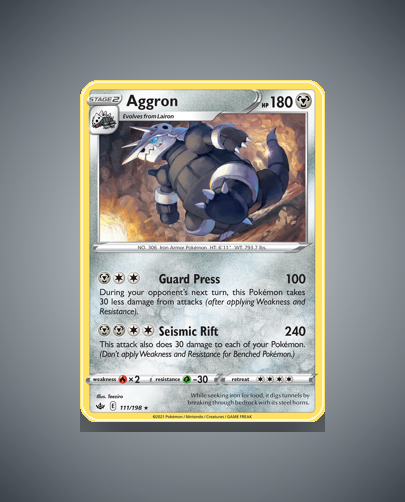 Collector’s Guide: Aggron (Chilling Reign #111)