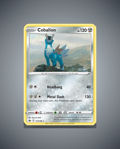 Collector’s Guide: Cobalion (Chilling Reign #114)