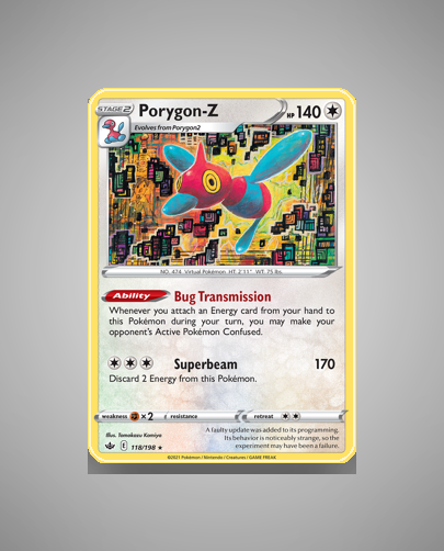 Collector’s Guide: Porygon-Z (Chilling Reign #118)