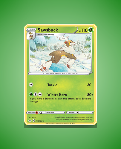 Collector’s Guide: Sawsbuck (Chilling Reign #12)