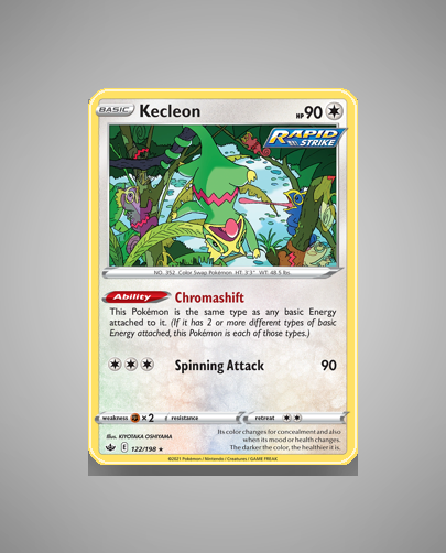 Collector’s Guide: Kecleon (Chilling Reign #122)