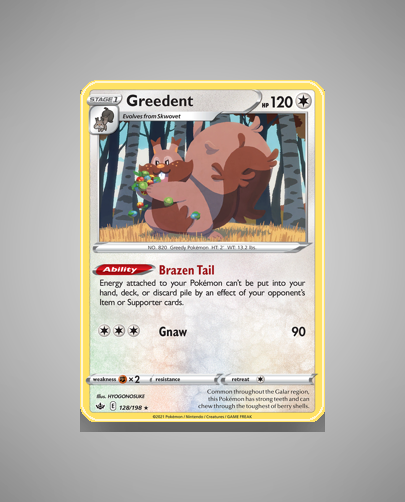 Collector’s Guide: Greedent (Chilling Reign #128)