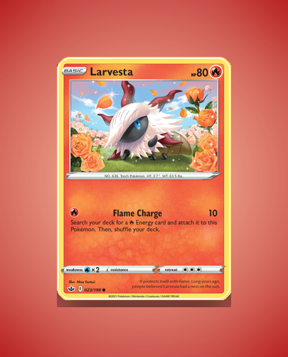 Collector’s Guide: Larvesta (Chilling Reign #23)