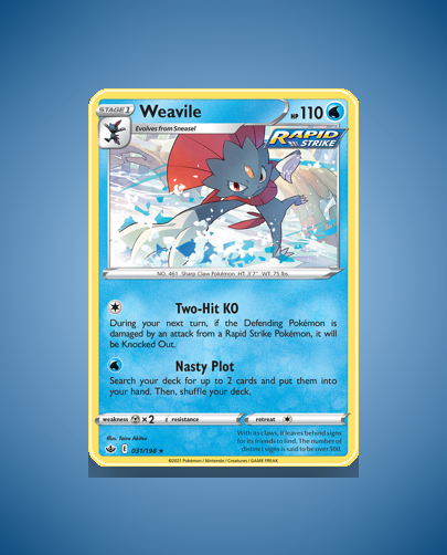 Collector’s Guide: Weavile (Chilling Reign #31)