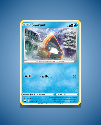 Collector’s Guide: Snorunt (Chilling Reign #35)